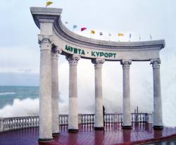 курорт Алушта в Крыму
